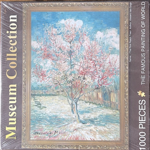 Vincent Van Gogh - The Pink Peach Tree Puzzle - Picture 2 of 4